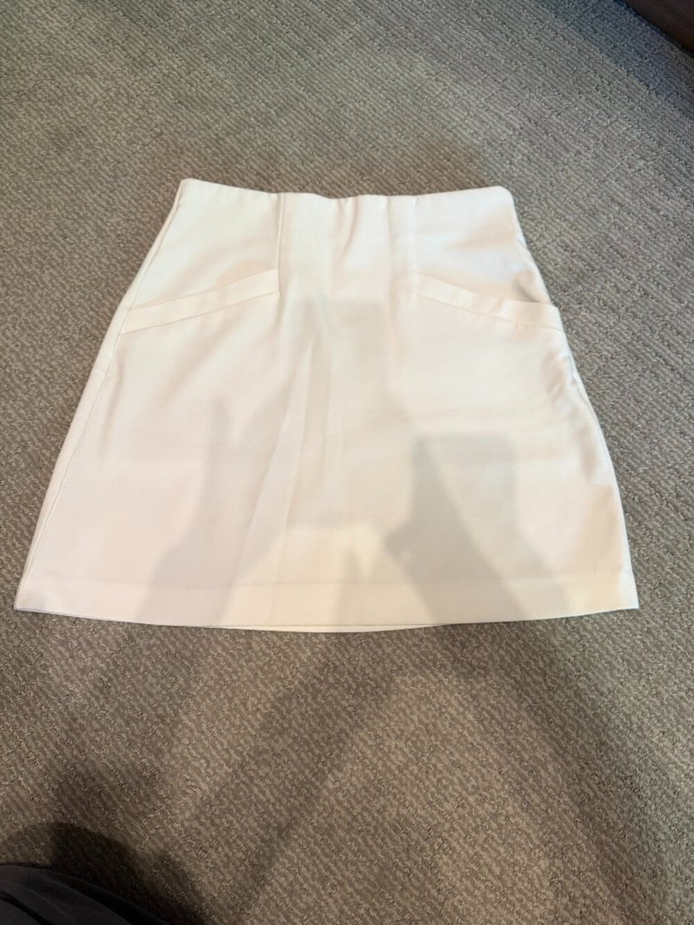Used Express White Skirt Sz M